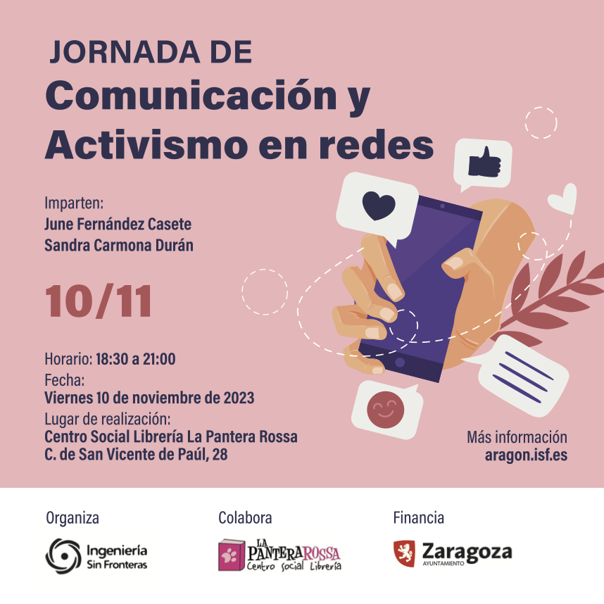 Jornada de comunicación y activismo en redes.