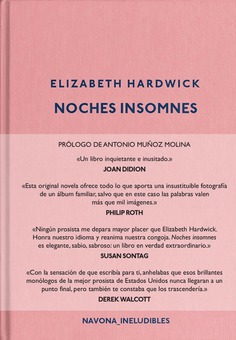 Noches imsomnes de Elizabeth Hardwick. 