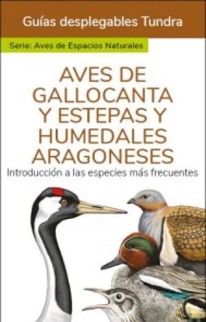 AVES DE GALLOCANTA Y ESTEPAS Y HUMEDALES ARAGONESES - GUIAS DESPLEGABLES TUNDRA