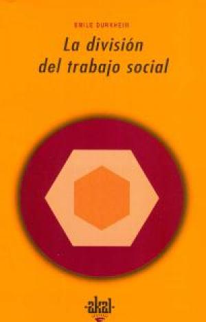LA DIVISIÓN DEL TRABAJO SOCIAL