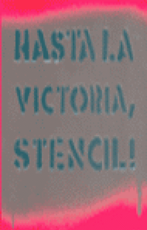 HASTA LA VICTORIA STENCIL